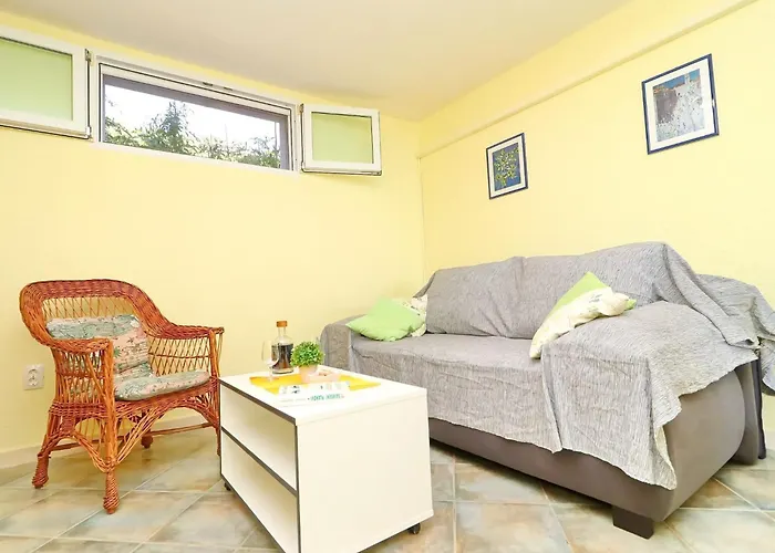Апартаменты Stipo - Comfort One Bedroom With Terrace And Sea View A1 Драче